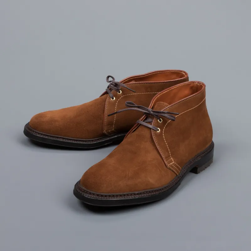 Alden snuff suede chukka on commando sole made by Alden