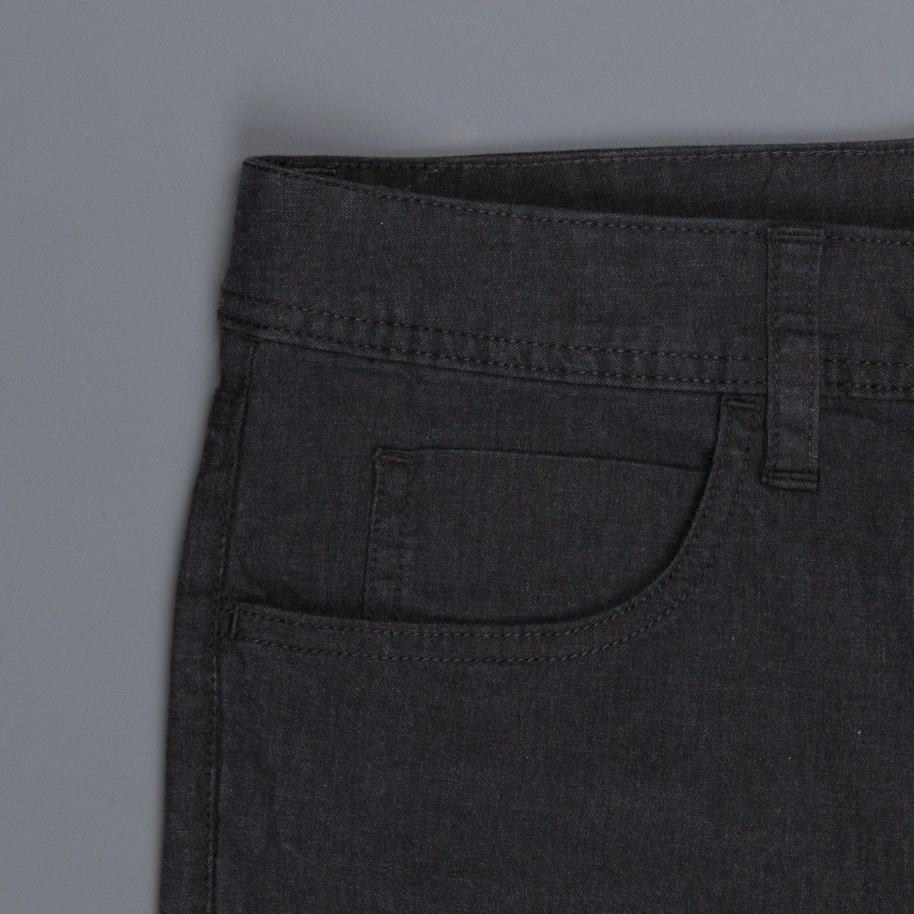 James Perse Clean 5-Pocket Pants Heather Charcoal sold by Frans Boone product image thumbnail 4