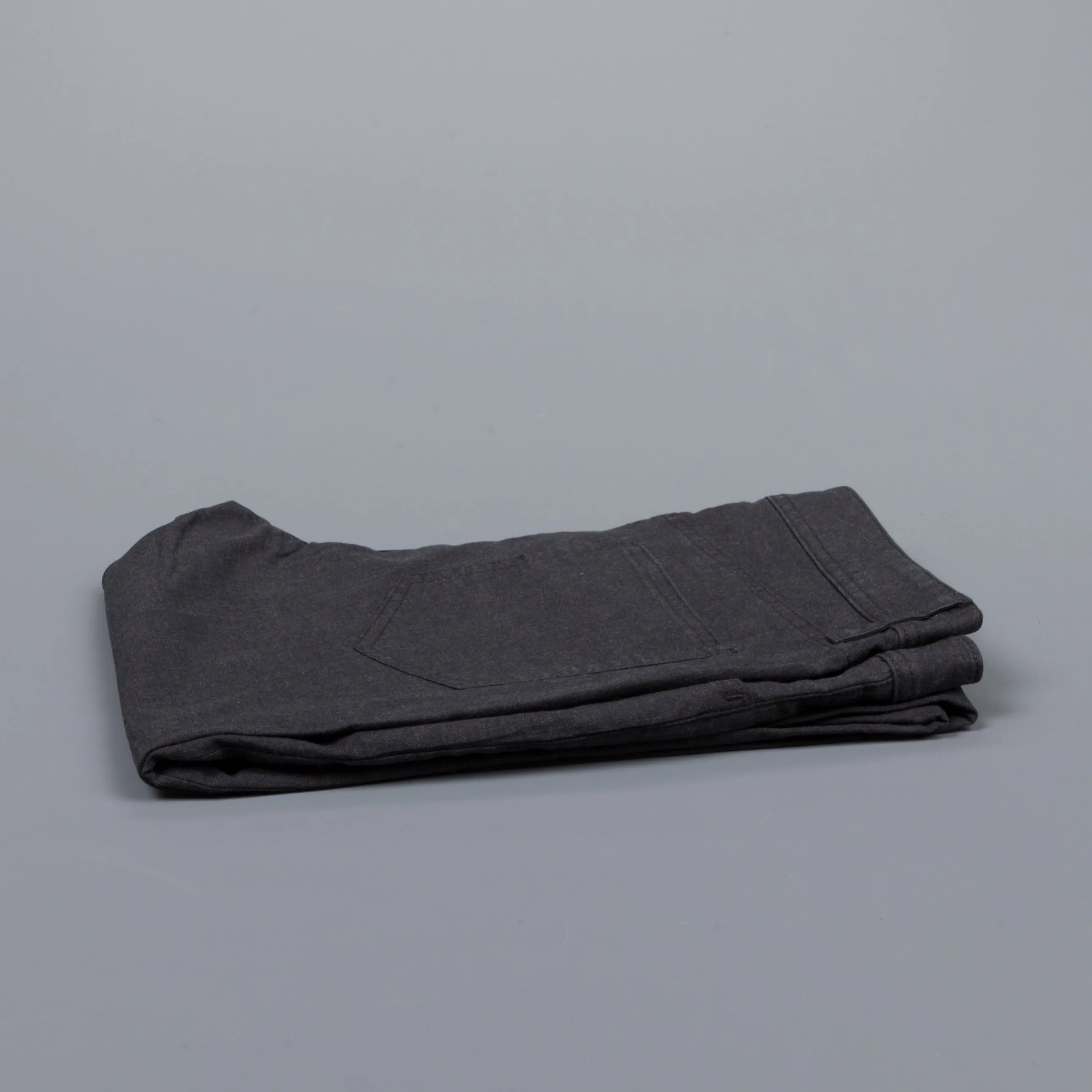 James Perse Clean 5-Pocket Pants Heather Charcoal sold by Frans Boone
