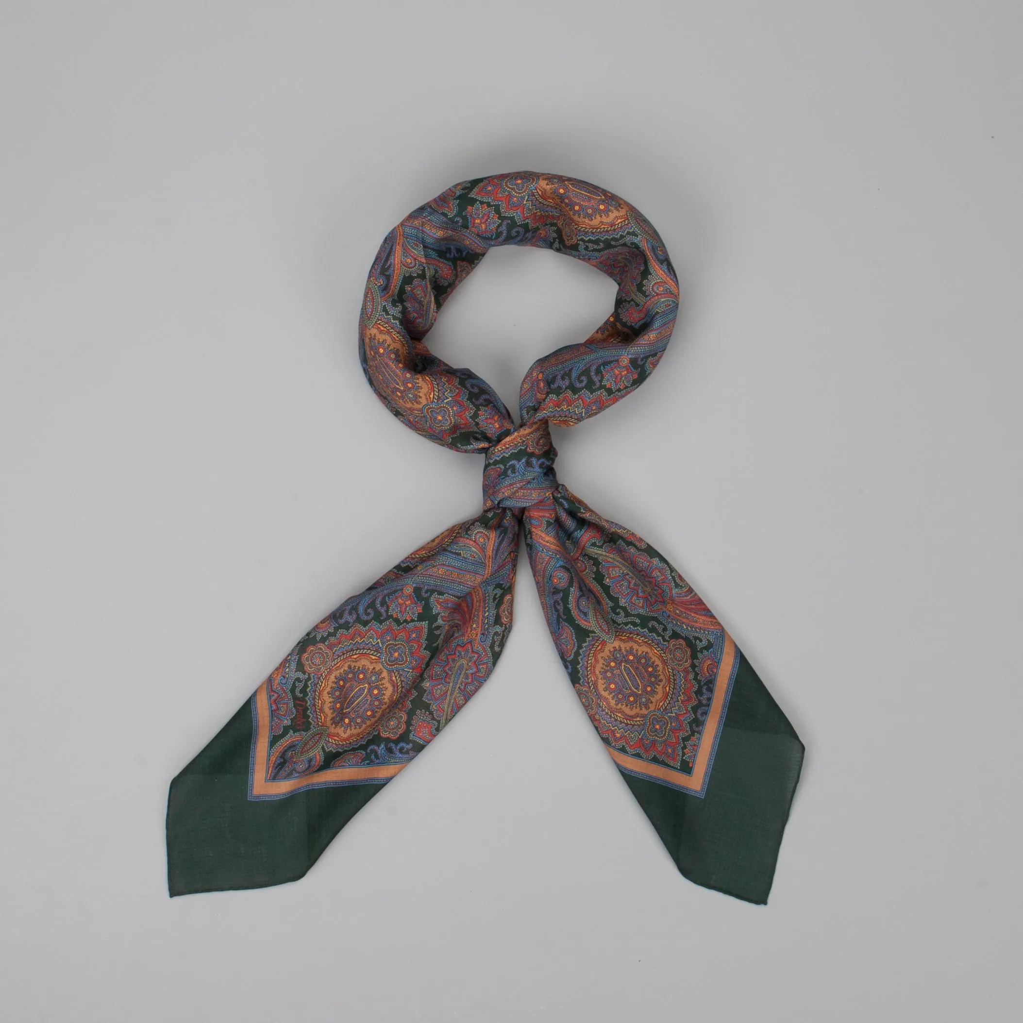 Drake's Woven printed Square Dark Green sold by Frans Boone product image thumbnail 2