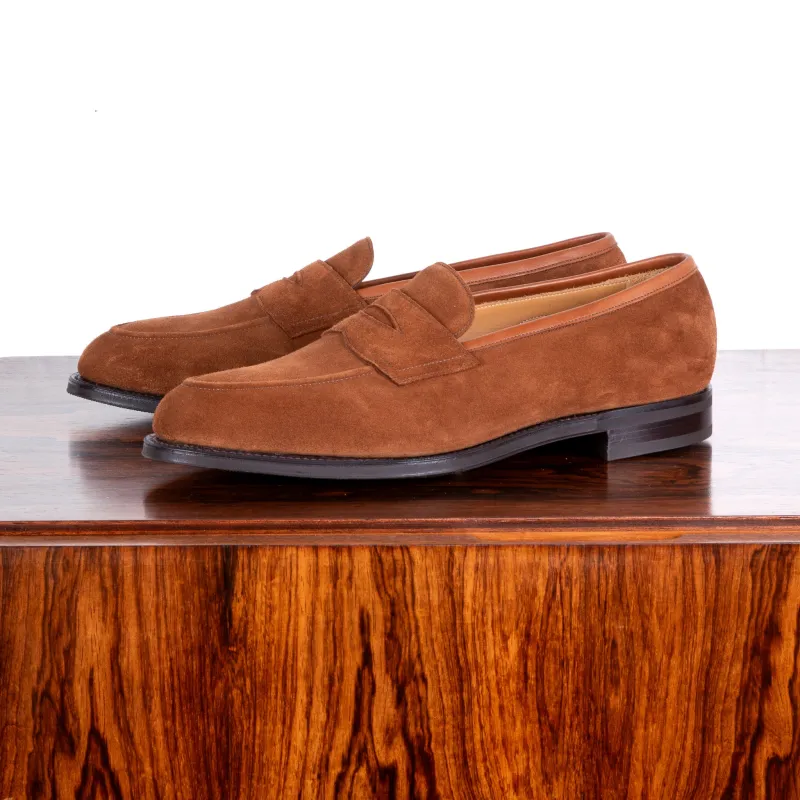 Edward Green Piccadilly in Snuff Suede on R1 made by Edward Green