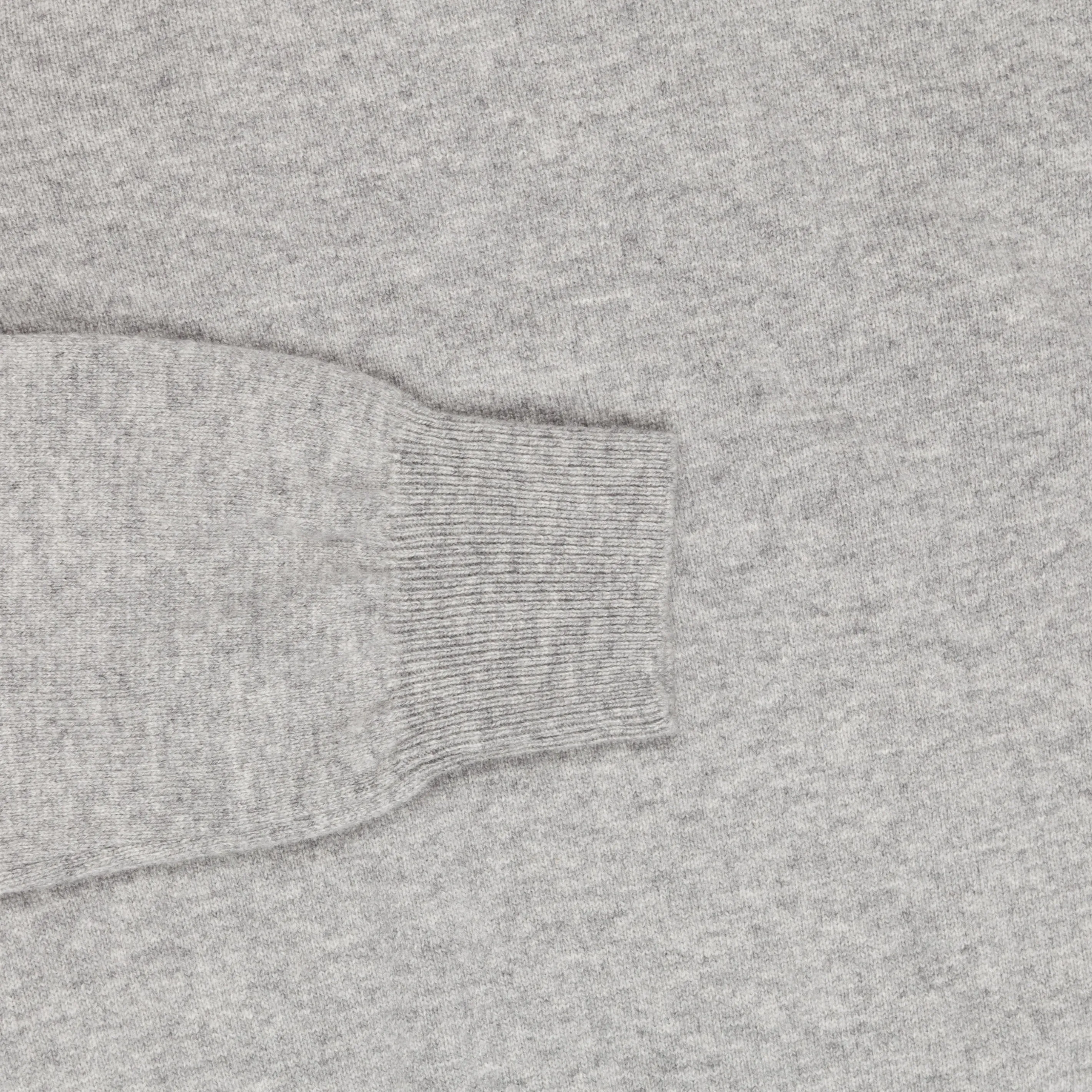 Comme des Garçons PLAY V-Neck Pullover Light Grey White Heart sold by Frans Boone product image thumbnail 4