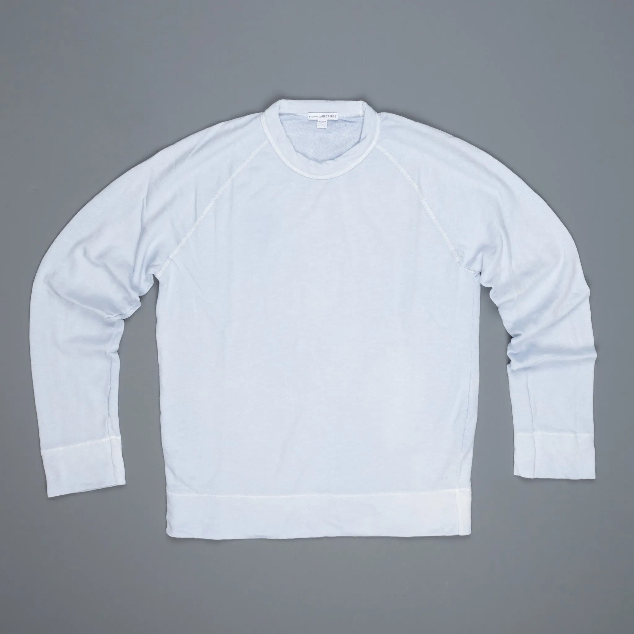James Perse Vintage Fleece Raglan Pullover Memory sold by Frans Boone