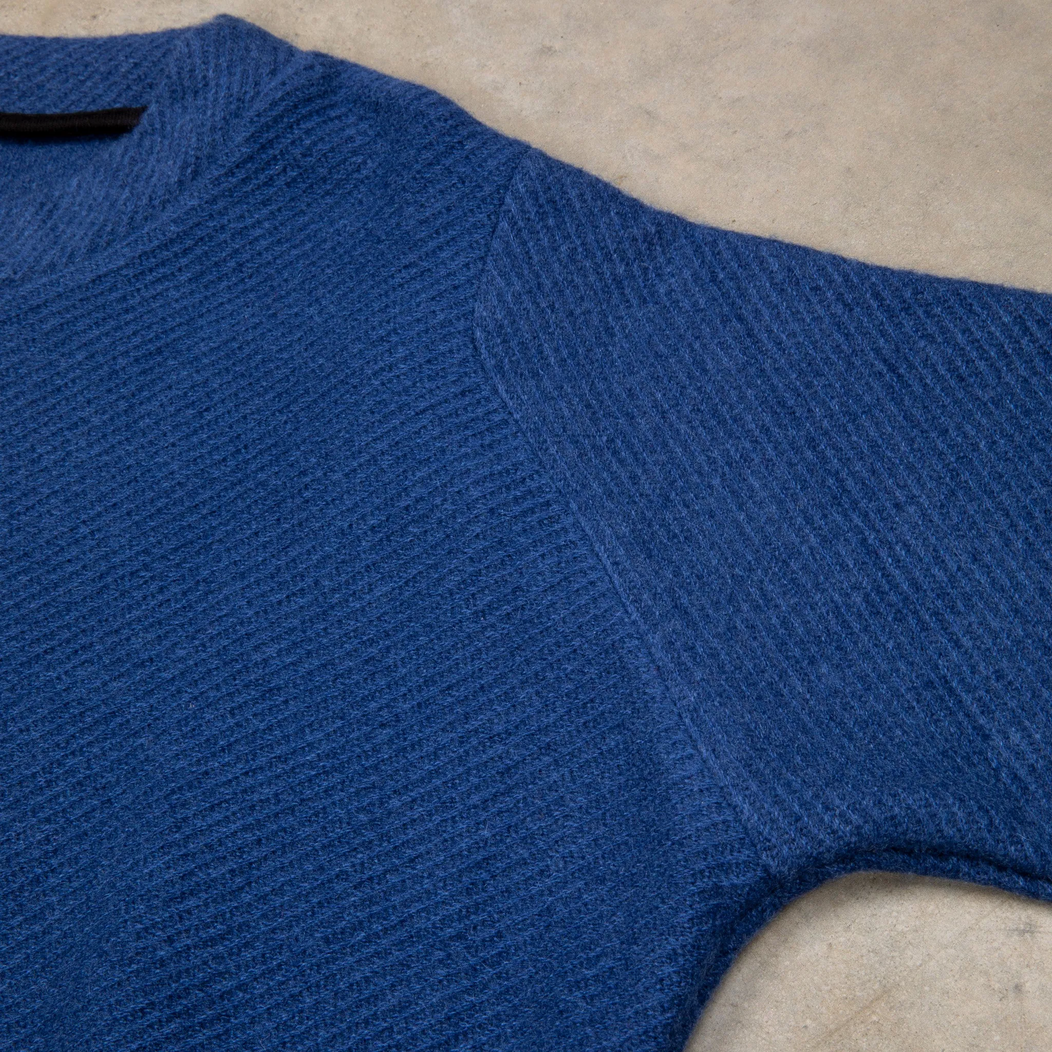 The Elder Statesman Herring Crew New Blue sold by Frans Boone product image thumbnail 4