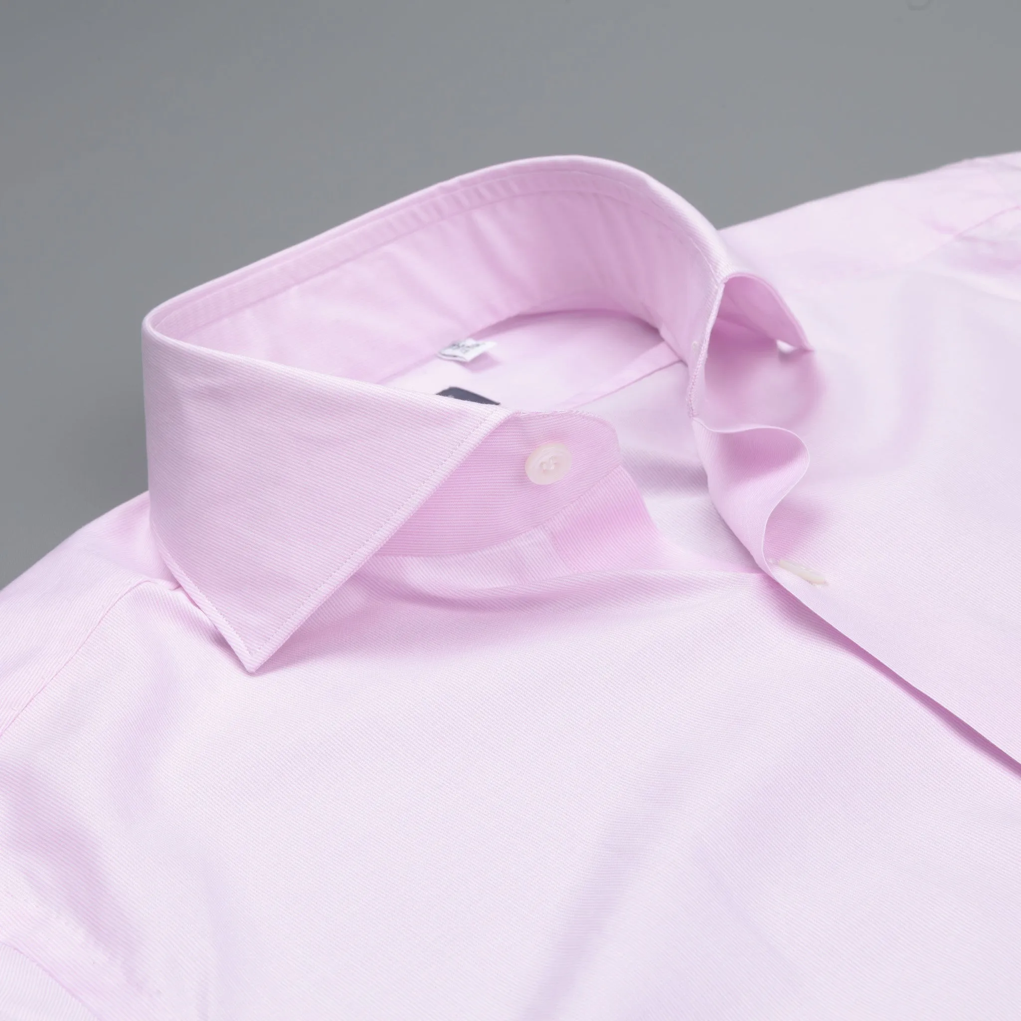 Finamore Milano shirt pink hairline Collo Eduardo sold by Frans Boone product image thumbnail 3
