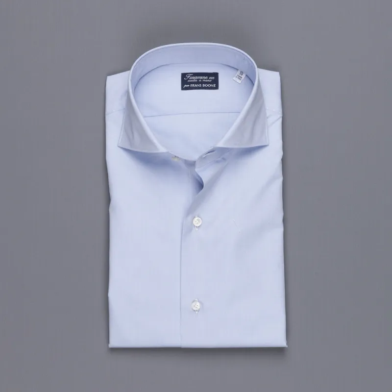 Finamore Milano shirt Eduardo collar extra fine oxford made by Finamore
