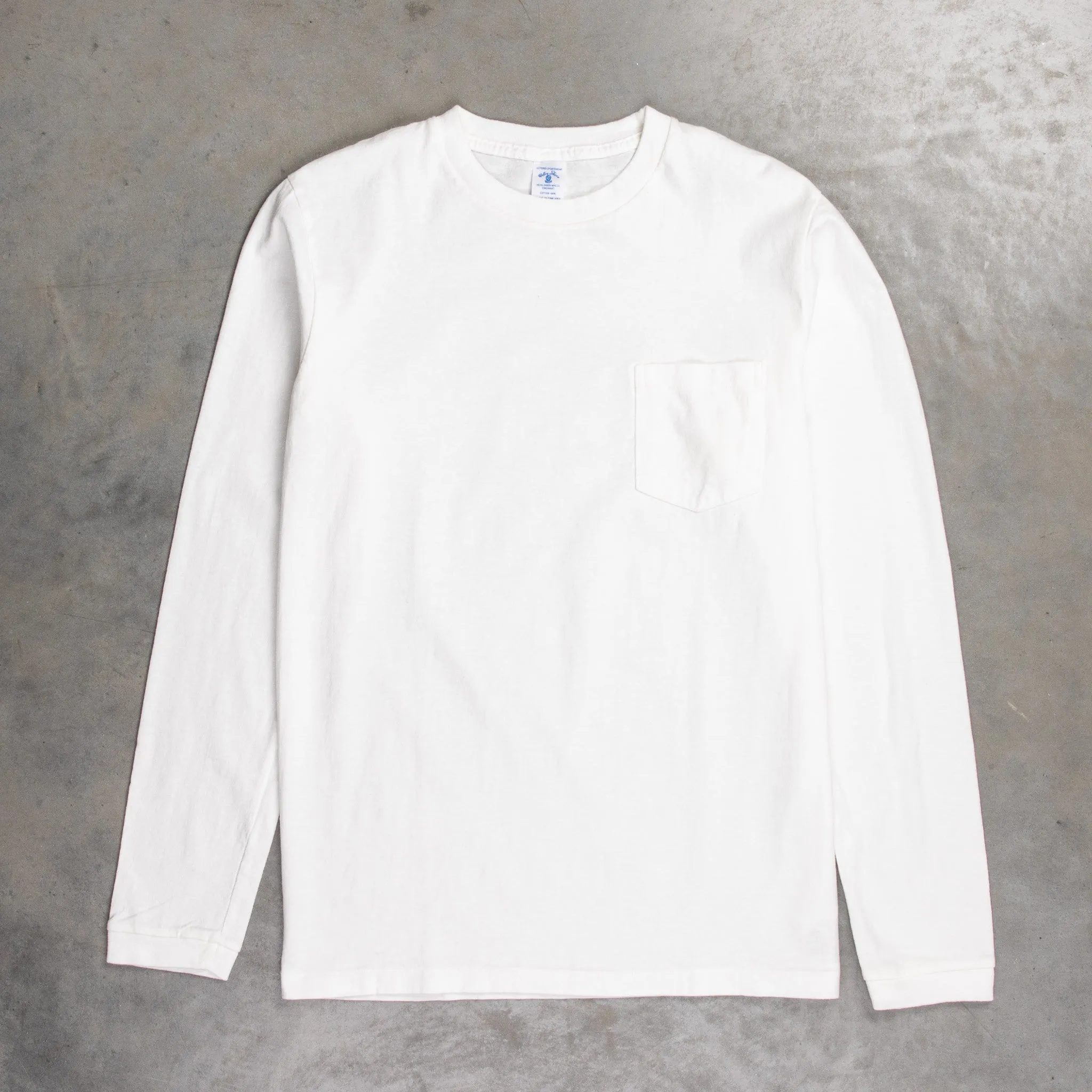 Velva Sheen Longsleeve Pocket Tee White sold by Frans Boone product image thumbnail 2