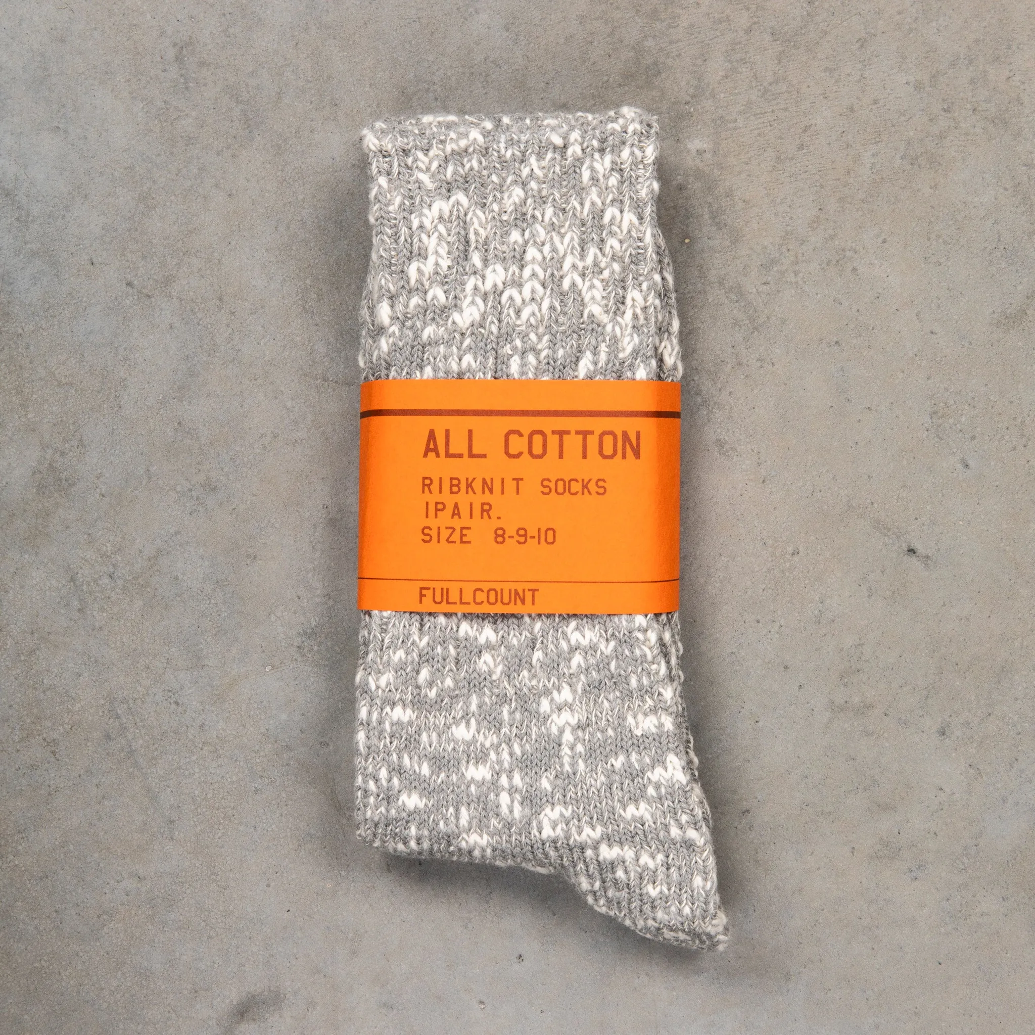 Fullcount 6110 Cotton Mix Socks Gray sold by Frans Boone