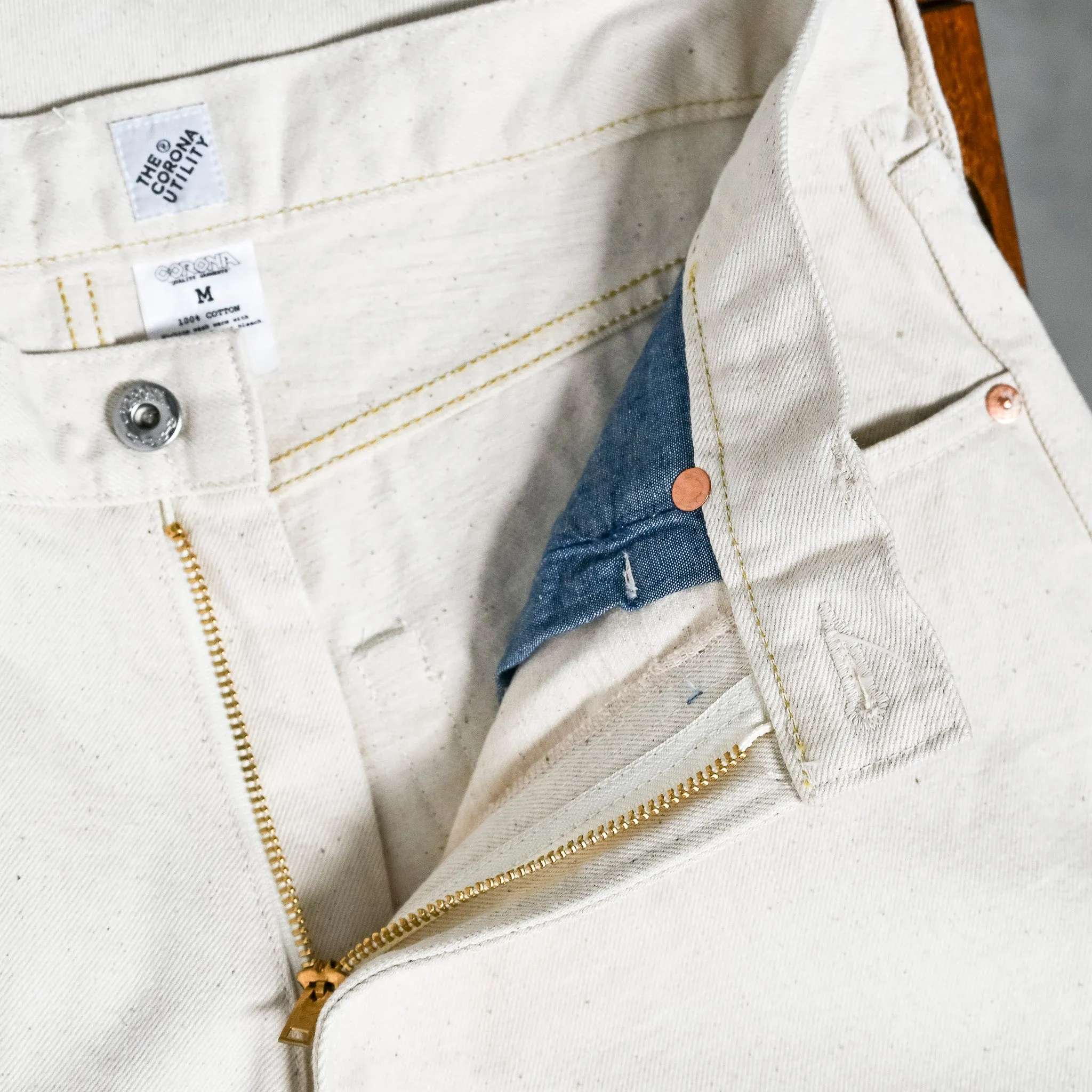 The Corona Utility CP005 - W05 5-Pocket Ecru sold by Frans Boone product image thumbnail 3