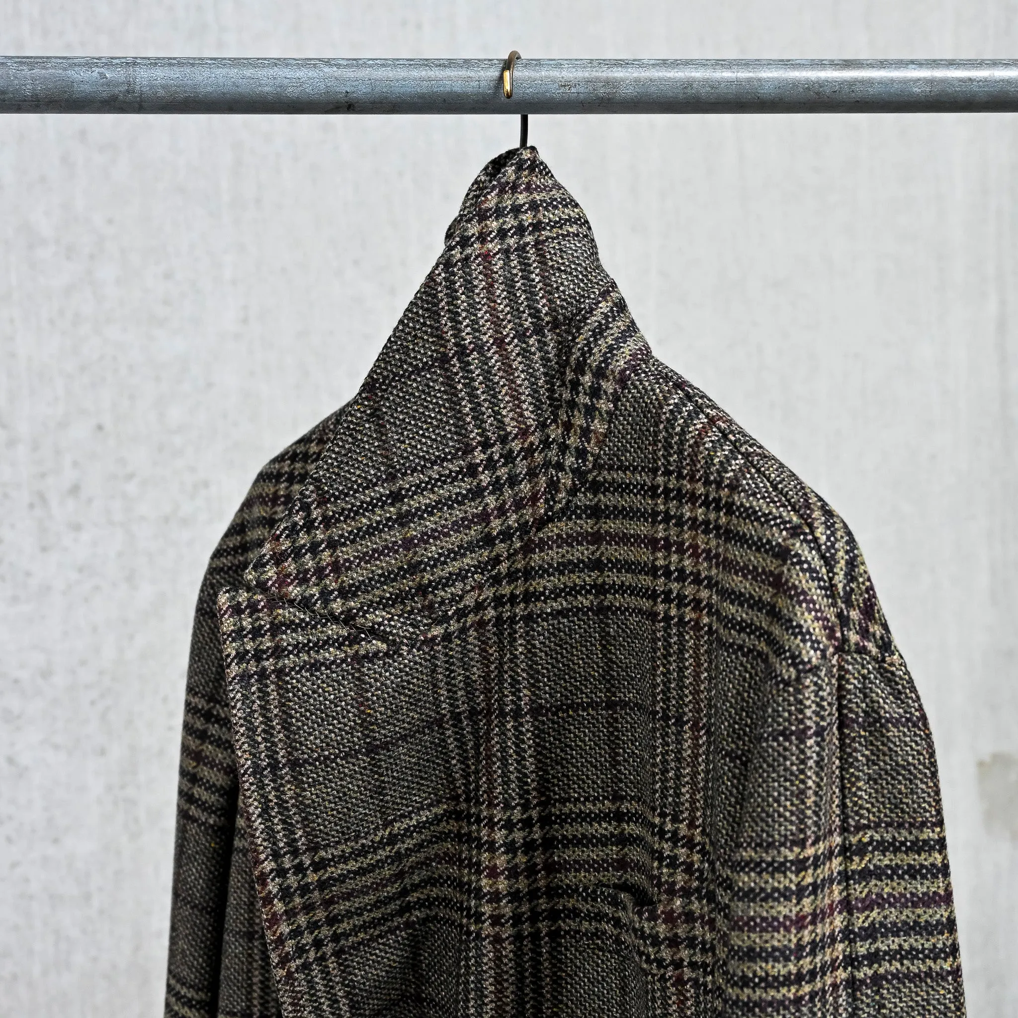 Caruso Rigoletto DB Overcoat Italian Tweed Verde Scuro sold by Frans Boone product image thumbnail 4