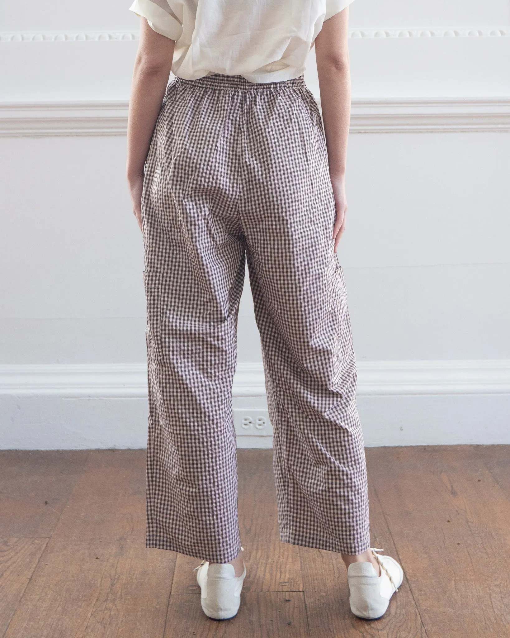 Taffeta track Pant sold by Proche Studio product image thumbnail 4