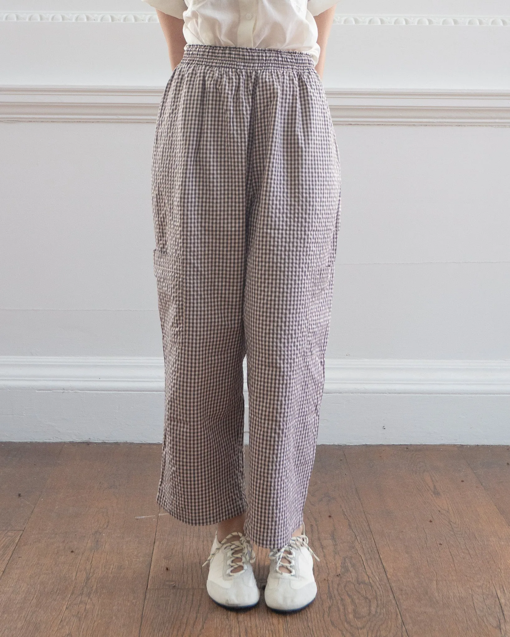 Taffeta track Pant sold by Proche Studio product image thumbnail 3