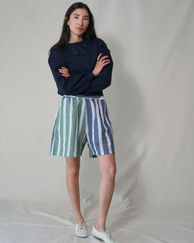 Cabana Stripe Bermuda Shorts made by Proche Studio
