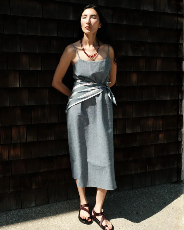 Kerchief Sheath Dress made by Proche Studio
