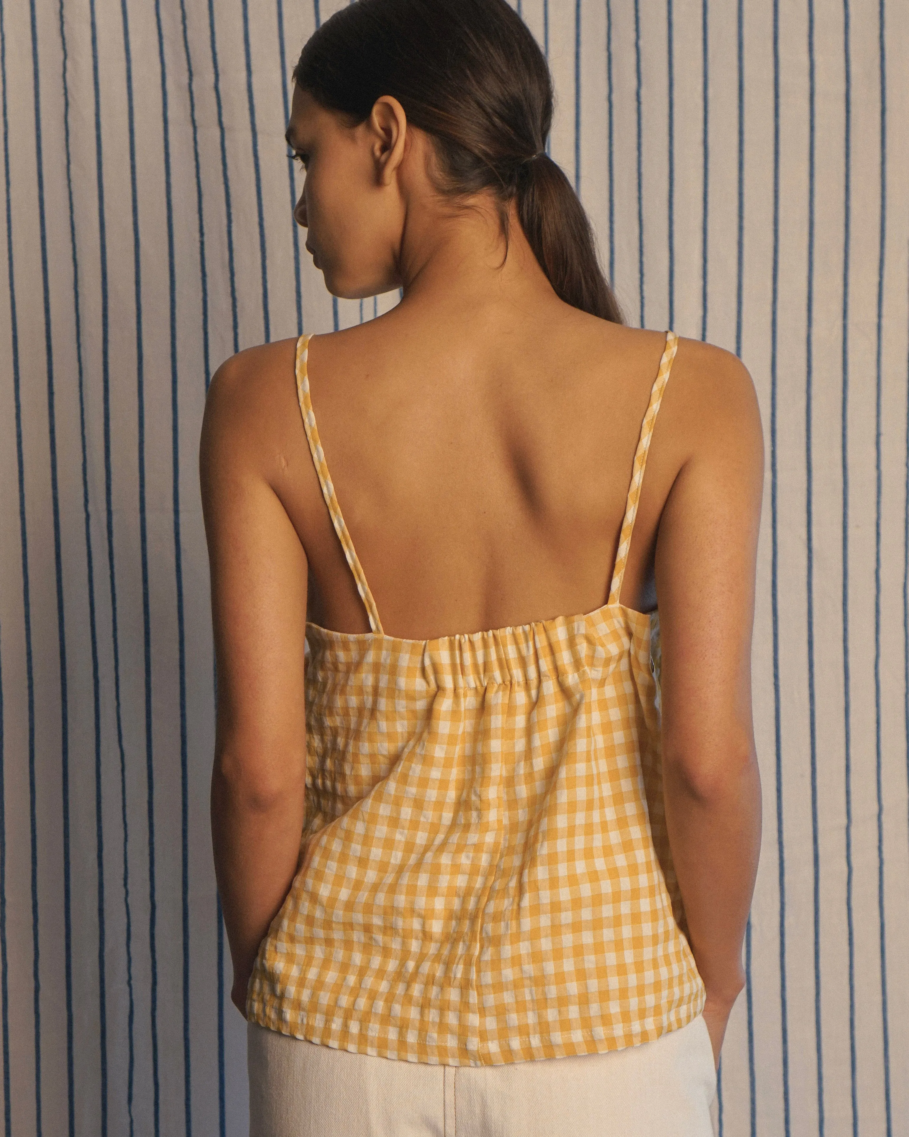 Wave Draped Cami sold by Proche Studio product image thumbnail 4