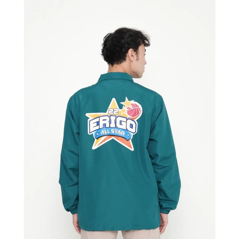 Erigo Coach Jacket Unseld Shade Spruce sold by Erigo