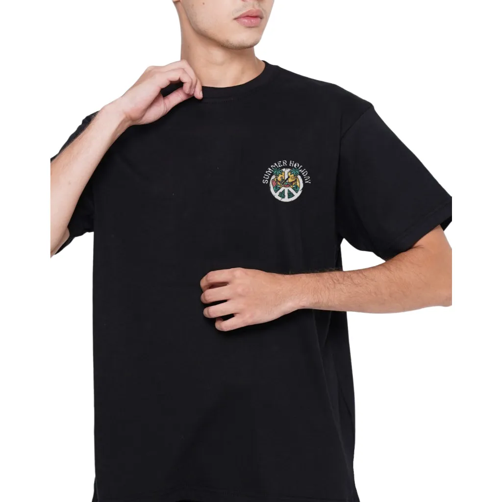 Erigo T-Shirt Oversize Graphic Series Amina Black sold by Erigo product image thumbnail 2
