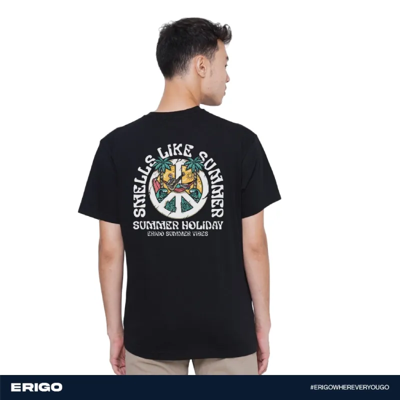 Erigo T-Shirt Oversize Graphic Series Amina Black sold by Erigo