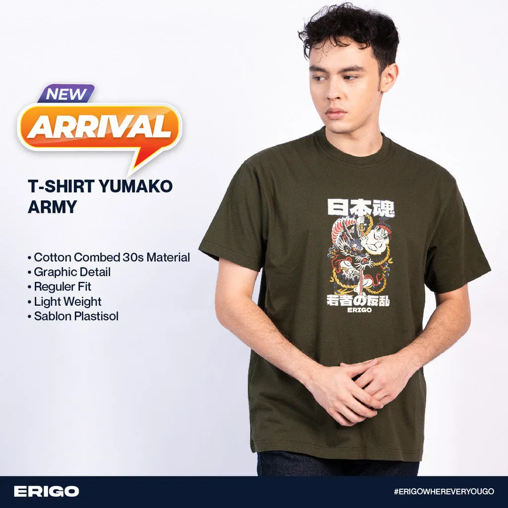 Erigo T-Shirt Yumako Army Unisex sold by Erigo