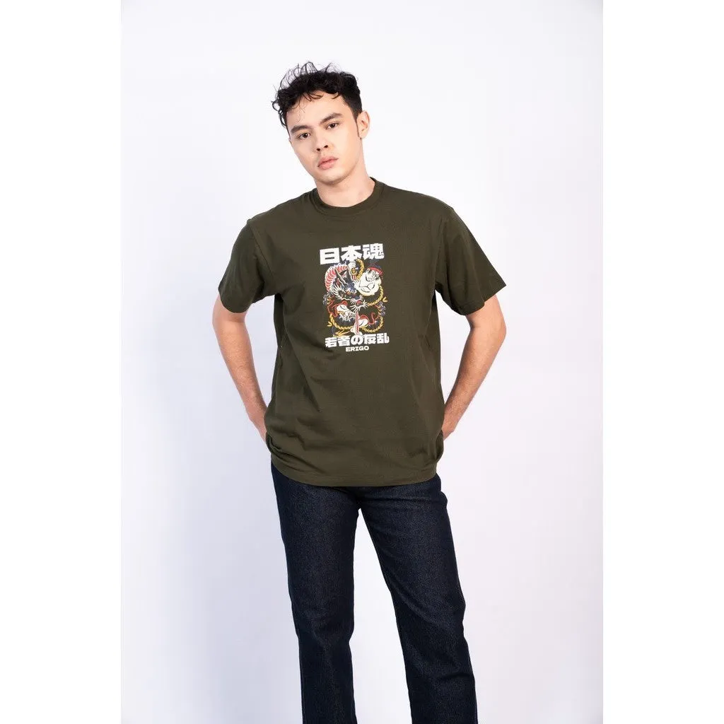 Erigo T-Shirt Yumako Army Unisex sold by Erigo product image thumbnail 3