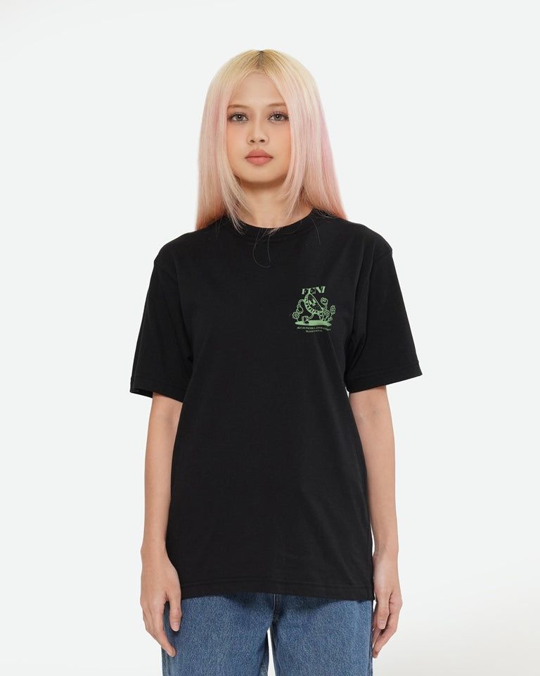 Erigo T-Shirt Oversize JKT48 Team Feni Black Unisex sold by Erigo