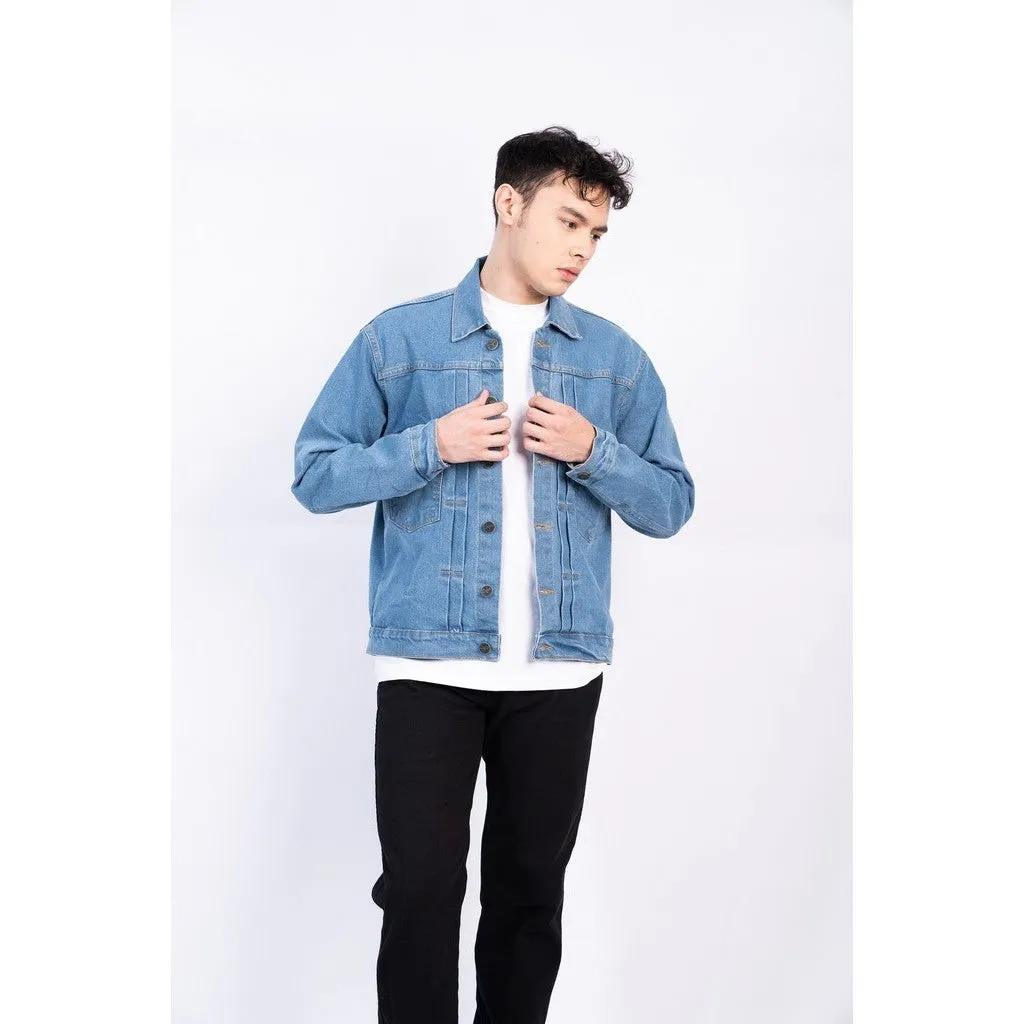 Erigo Trucker Denim Bruce Medium Blue Unisex sold by Erigo product image thumbnail 3