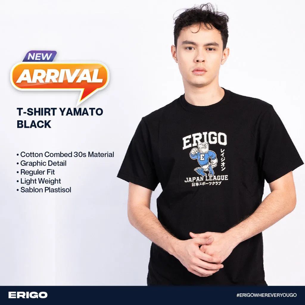 Erigo T-Shirt Yamato Black Unisex sold by Erigo