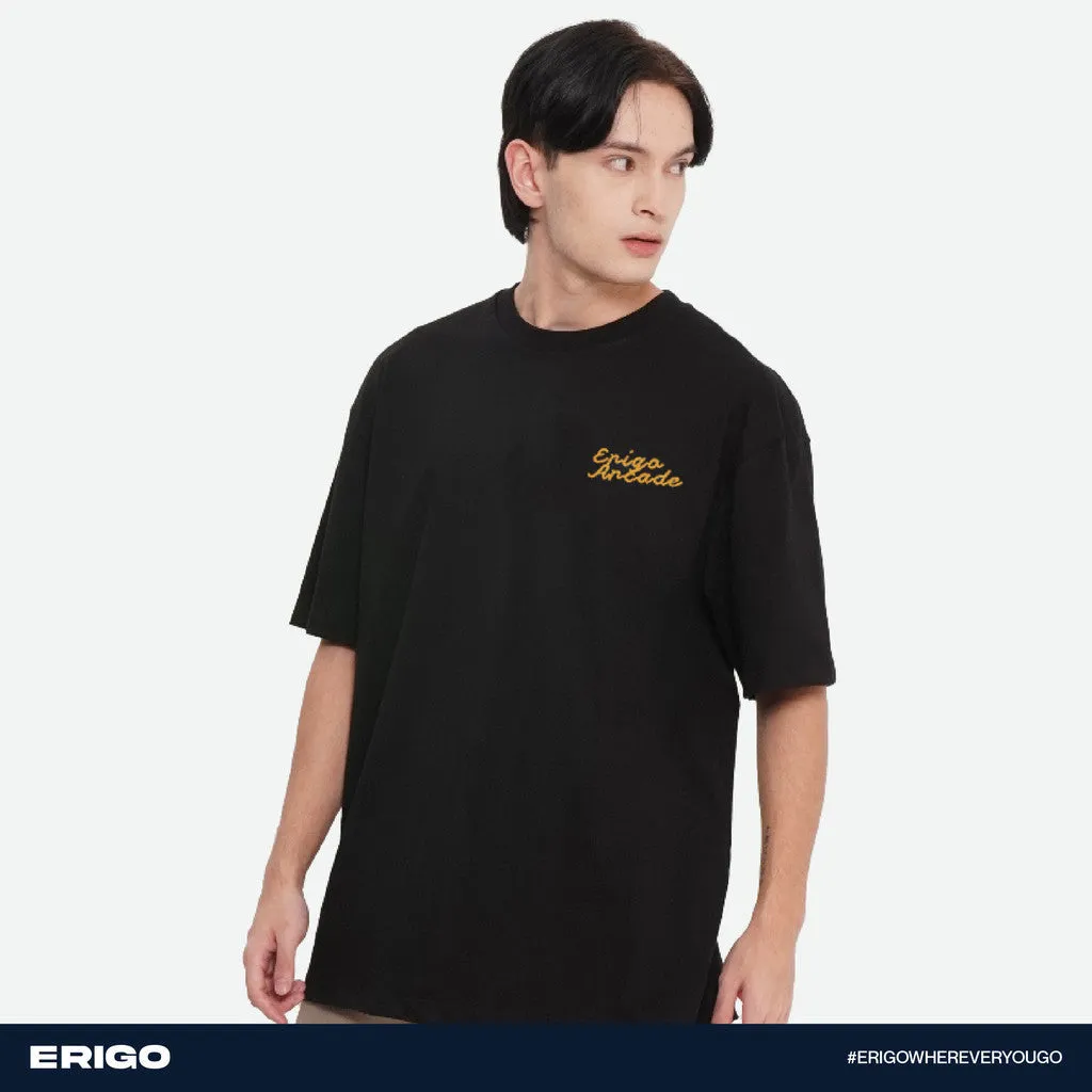 Erigo T-Shirt Oversize Graphic Arcade Club Black sold by Erigo product image thumbnail 2