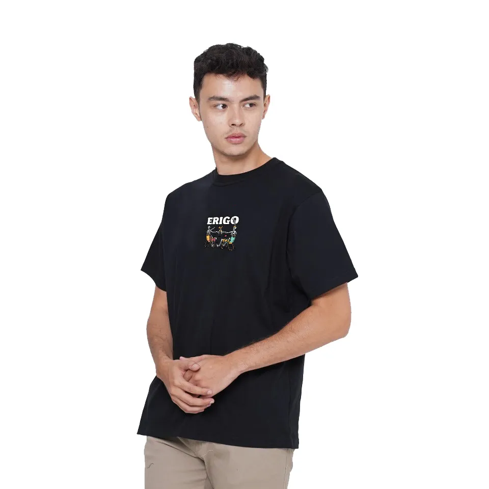 Erigo T-Shirt Oversize Graphic Series Bernie Black sold by Erigo product image thumbnail 2