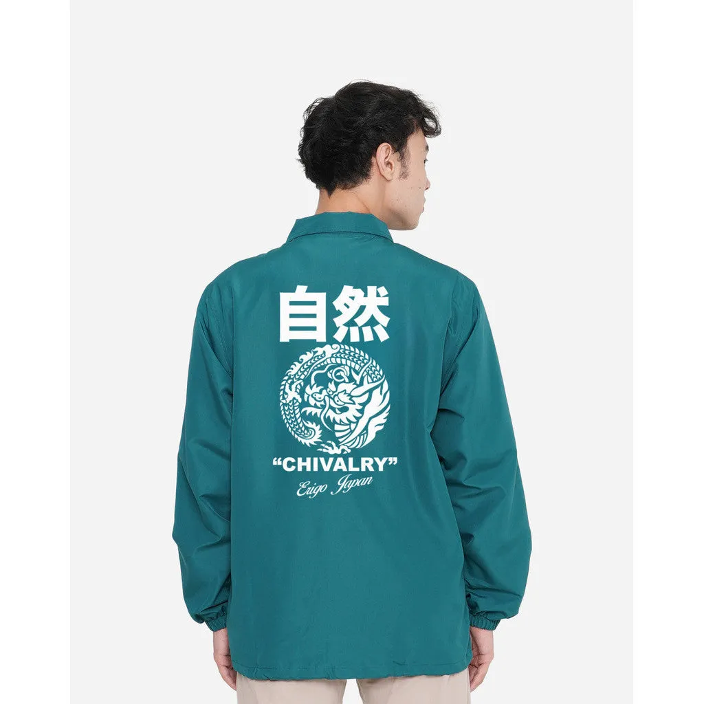 Erigo Coach Jacket Graphic Hiroto Shade Spruce sold by Erigo product image thumbnail 2