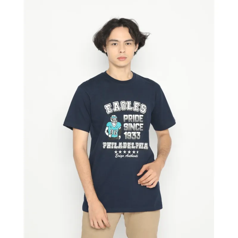 Erigo T-Shirt Eagles Pride Navy sold by Erigo