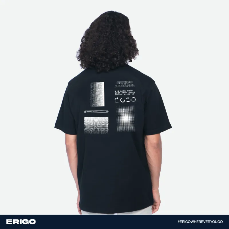 Erigo T-Shirt Oversize DTF Series Senichi Black sold by Erigo
