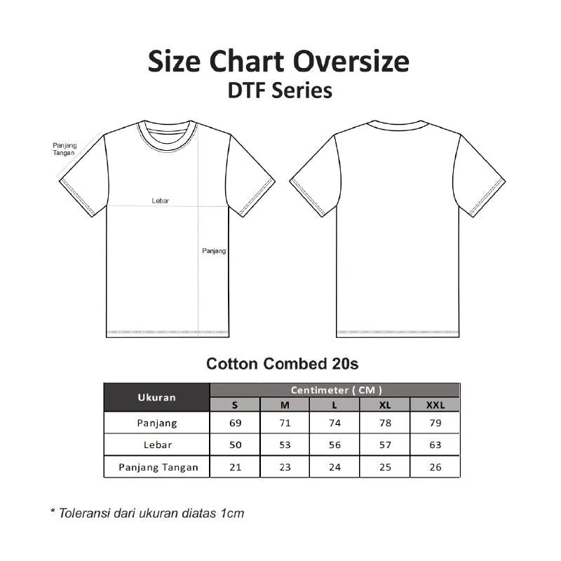 Erigo T-shirt Oversize DTF Series Emari Black sold by Erigo product image thumbnail 3