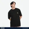 Erigo T-shirt Oversize DTF Series Emari Black sold by Erigo