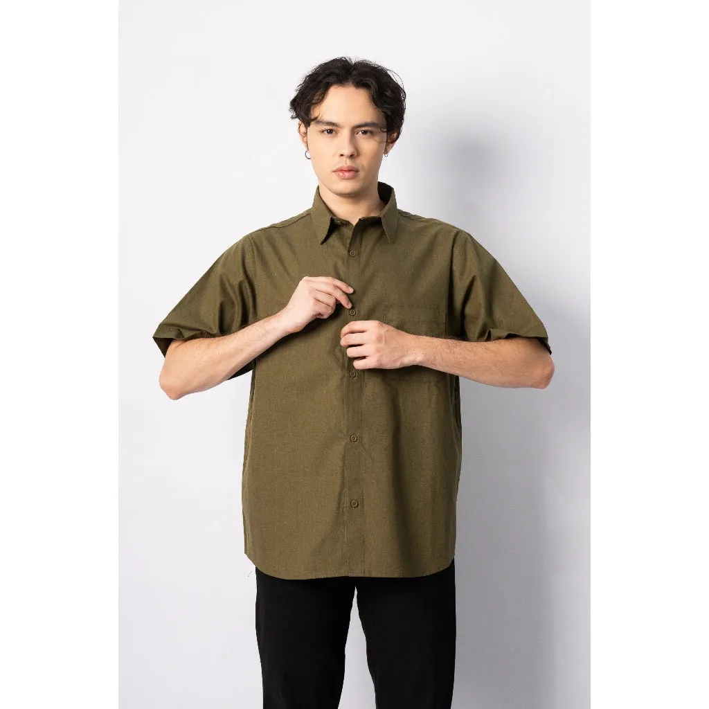 Erigo Basic Short Sleeve Cairo Olive Unisex sold by Erigo product image thumbnail 4