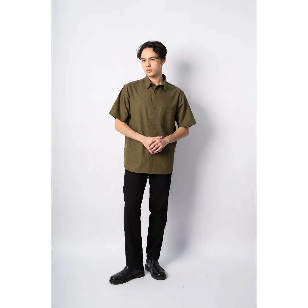 Erigo Basic Short Sleeve Cairo Olive Unisex sold by Erigo product image thumbnail 5