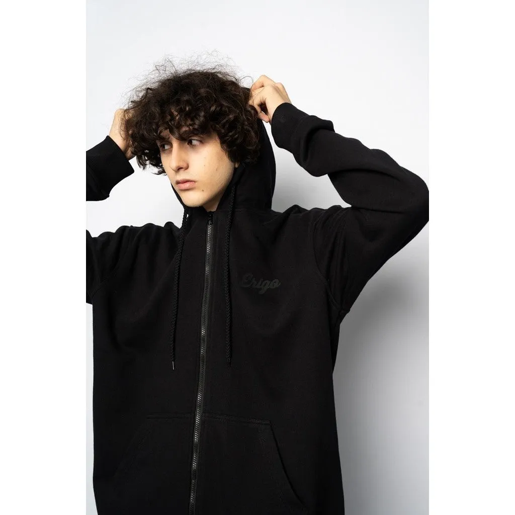 Erigo Hoodie Zipper Lyam Black Unisex sold by Erigo product image thumbnail 4