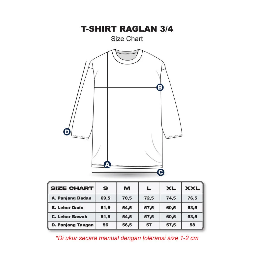 Erigo T-Shirt Raglan Lowel Asphalt Black Unisex sold by Erigo product image thumbnail 5