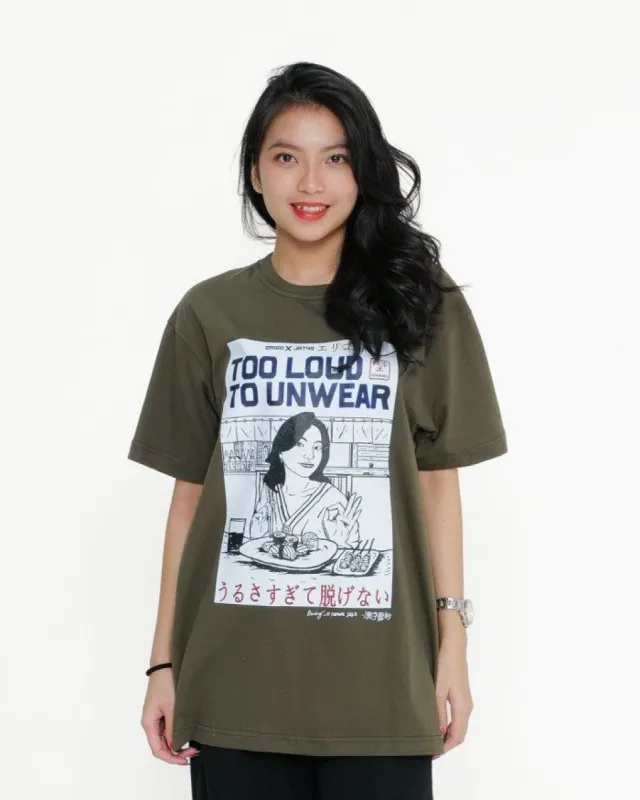 Erigo T-Shirt | Gracia Jkt48 X Senikanji Olive sold by Erigo
