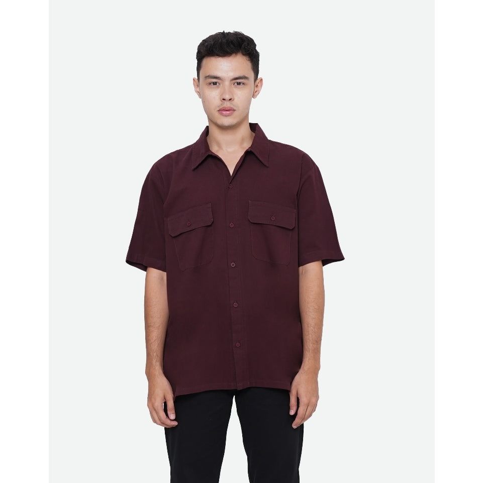 Erigo Work Shirt Buy 1 Get 2 Bundling C | Rurik Brown Rice, Skyler Maroon sold by Erigo product image thumbnail 3