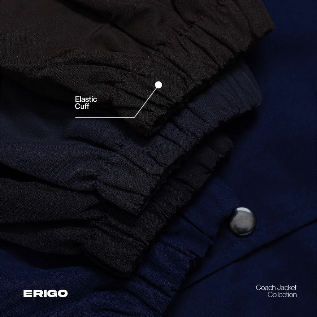 Erigo Bosozoku Coach Jacket Graphic Yoji Black sold by Erigo product image thumbnail 5