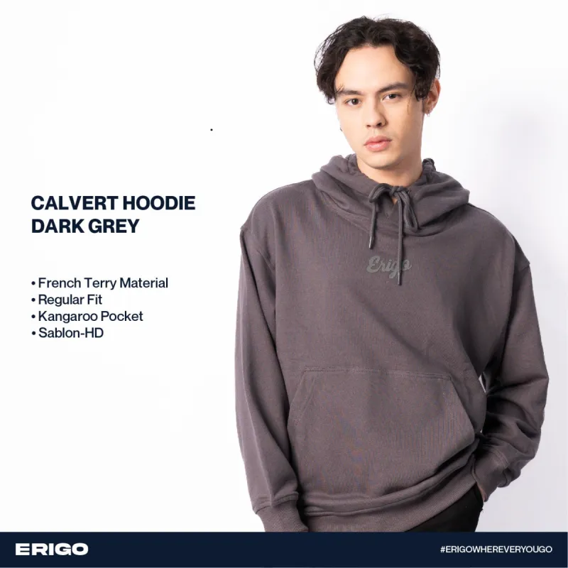 Erigo Hoodie Calvert Dark Grey sold by Erigo