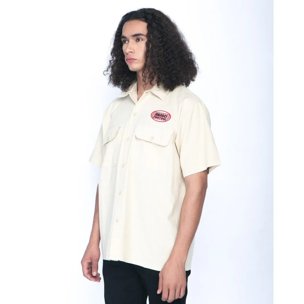 Erigo Work Shirt Nardine Brown Rice Unisex sold by Erigo product image thumbnail 4