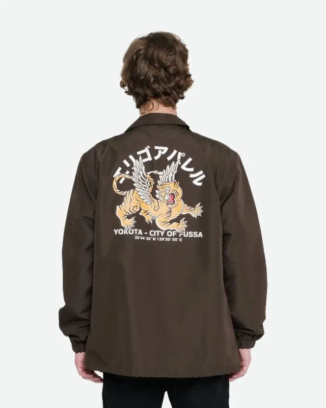 Erigo Coach Jacket Unsopable Dark Oak sold by Erigo