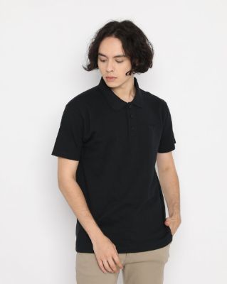 Erigo Polo Shirt Barta Black sold by Erigo