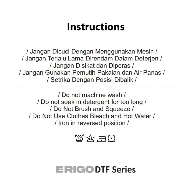 Erigo T-shirt Oversize DTF Series Aizen Black sold by Erigo product image thumbnail 4