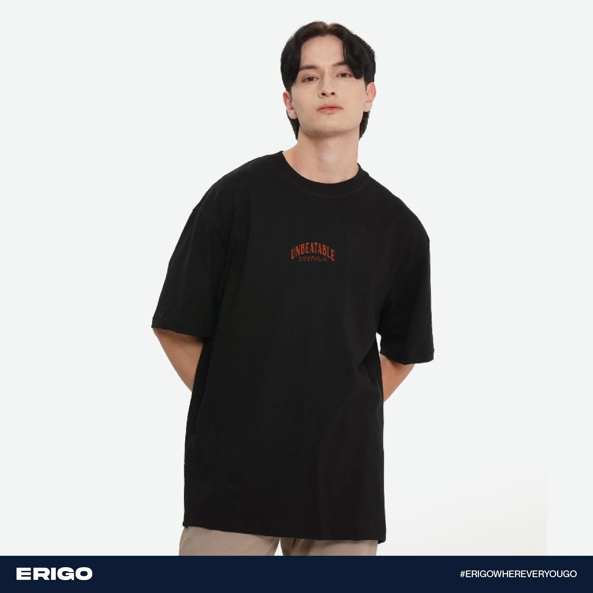 Erigo T-shirt Oversize DTF Series Aizen Black sold by Erigo product image thumbnail 2