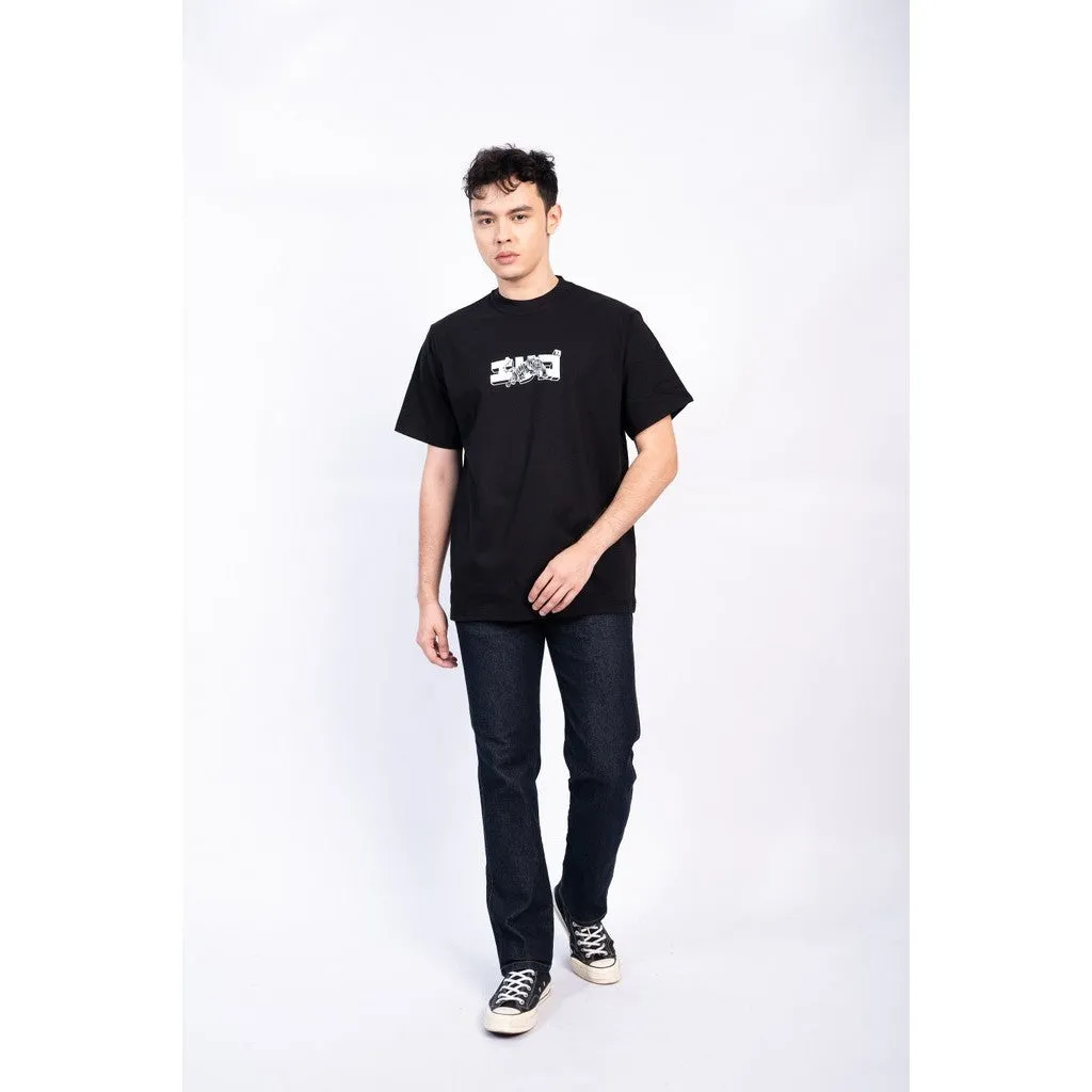 Erigo T-Shirt Oversize Graphic Seiya Black sold by Erigo product image thumbnail 3