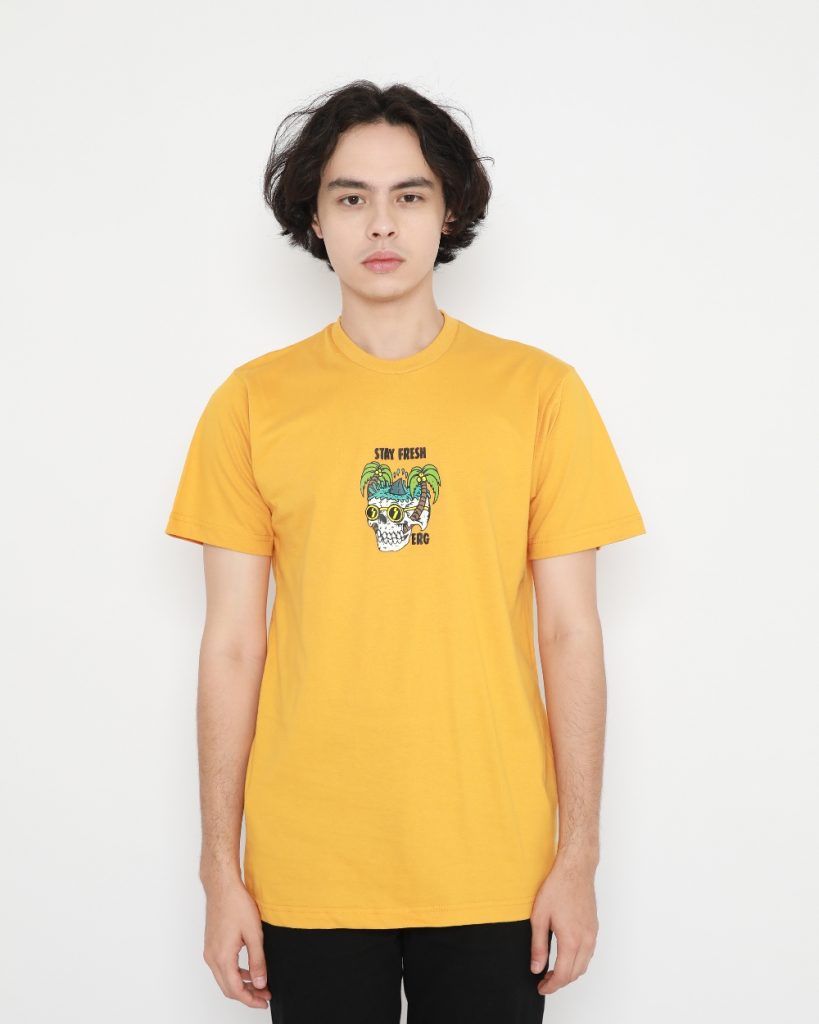 Erigo T-Shirt Stay Fresh Mustard sold by Erigo