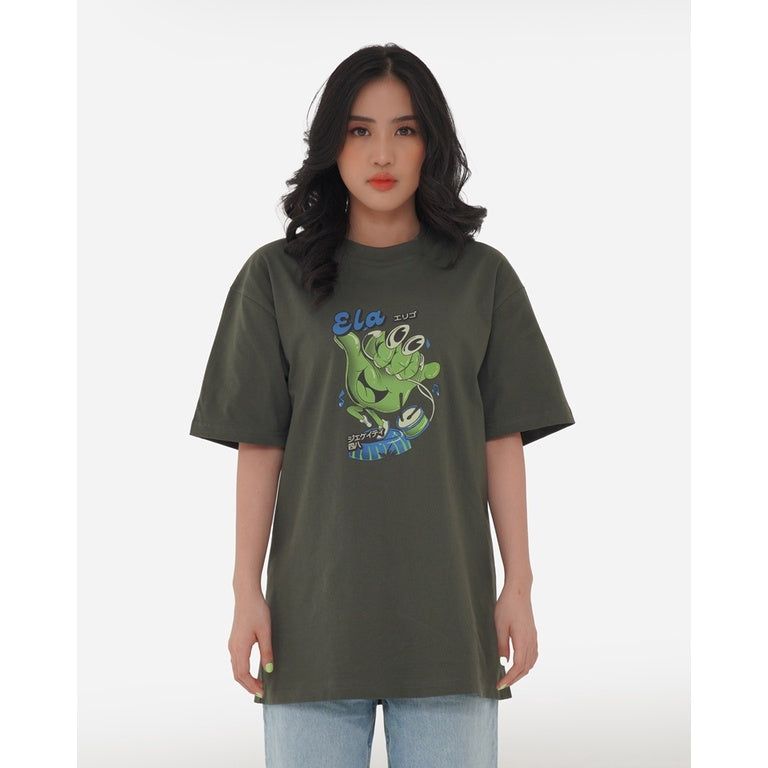 Erigo T-Shirt Oversize | JKT48 Ella Deep Dephts sold by Erigo